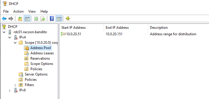 Active Directory DHCP 7