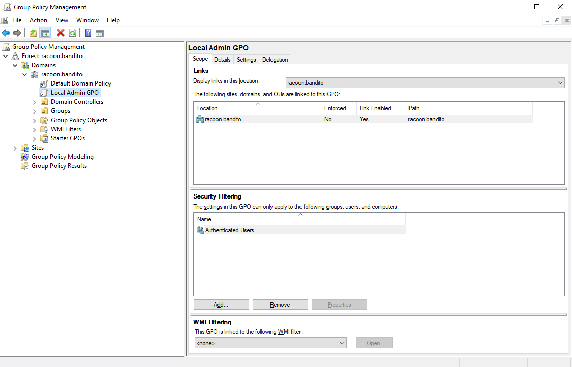 Active Directory GPO 1