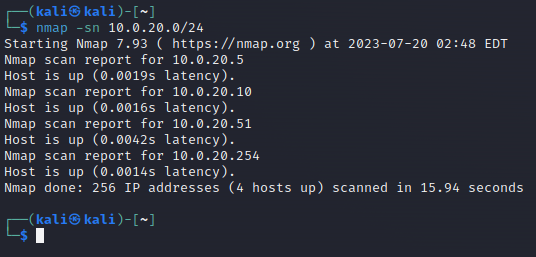 SIEM Network Scanning 1
