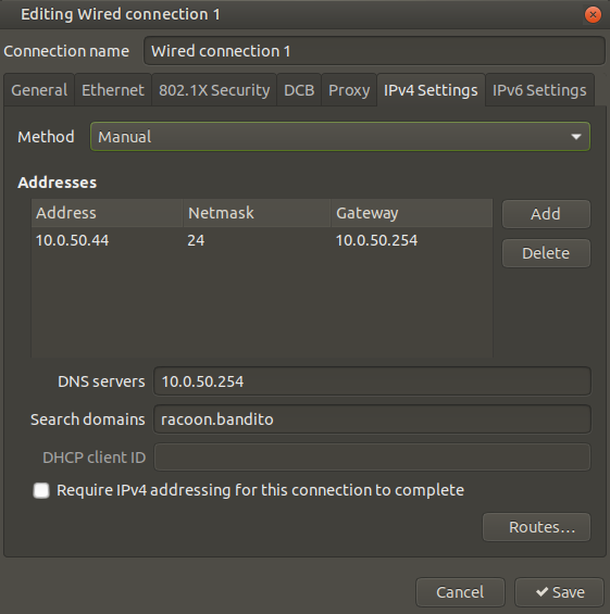 Tsurugi Static IP Configuration 2